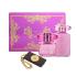 Versace Bright Crystal Absolu Подаръчен комплект за жени EDP 90 ml + лосион за тяло 100 ml + етикет за багаж