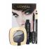L'Oréal Paris Color Riche Подаръчен комплект сенки за очи Quad Eye Shadows 2,5 g + спирала Extra Volume Collagene Mascara 9 ml Black + очна линия Le Khol Eye Pencil 1,2 g Black