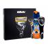Gillette ProShield Подаръчен комплект самобръсначка с една глава 1 бр + гел за бръснене Fusion Proglide Sensitive Active Sport 170 ml + калъф за самобръсначка 1 бр