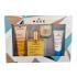 NUXE Huile Prodigieuse Multi-Purpose Dry Oil Подаръчен комплект сухо олио 100 ml + душ олио Prodigieux 100 ml + дневна грижа за лице Creme Fraiche de Beauté 30 ml + ароматна свещ 70 g