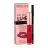 Makeup Revolution London Retro Luxe Metallic Lip Kit Подаръчен комплект течно червило 5,5 ml + контуриращ молив за устни 1 g