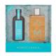 Moroccanoil Treatment Подаръчен комплект  масло за коса 100 ml + душ гел Fragrance Originale 250 ml + дозираща помпа