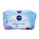 Nivea Baby Soft & Cream Почистващи кърпички за бебешка кожа за деца 2x63 бр