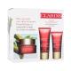 Clarins Super Restorative Подаръчен комплект  дневен крем за лице Super Restorative Day 50 ml + нощен крем за лице Super Restorative Night 15 ml + крем за ръце Super Restorative Hand Cream 30 ml увредена кутия
