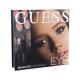 GUESS Look Book Eye Подаръчен комплект  сенки за очи 12 x 1,16 g + спирала Black 4 ml + молив за очи Black 0,5 g + огледало увредена кутия