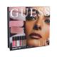 GUESS Look Book Lip Подаръчен комплект  червило 3 x 4 ml + блясък за устни 3 x 4 ml + огледало увредена кутия