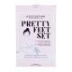 Kocostar Foot Moisture Pack Подаръчен комплект  овлажняваща маска за крака 14 ml + пилинг маска за крака 40 ml увредена кутия