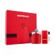 Montblanc Legend Red Подаръчен комплект  EDP 100 ml + EDP 7,5 ml + деостик 75 g увредена кутия