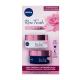 Nivea Rose Touch Подаръчен комплект  дневен крем за лице Rose Touch Anti-Wrinkle Day Cream 50 ml + нощен крем за лице Rose Touch Anti-Wrinkle Night Cream 50 ml