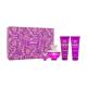 Versace Pour Femme Dylan Purple Подаръчен комплект  EDP 100 ml + EDP 5 ml + душ гел 100 ml + лосион за тяло 100 ml