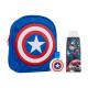 Marvel Captain America Подаръчен комплект  EDT 50 ml + душ гел 300 ml + раница