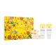 Versace Yellow Diamond Подаръчен комплект  EDT 90 ml + EDT 5 ml + душ гел 100 ml + лосион за тяло 100 ml увредена кутия