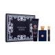Versace Pour Homme Dylan Blue Подаръчен комплект  EDT 100 ml + EDT 10 ml + душ гел 150 ml увредена кутия