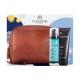 Collistar Uomo Hydra Oil Free Moisturizer Подаръчен комплект  гел за лице Uomo Hydra Oil Free Moisturizer 80 ml + душ гел Body Toning Shower Gel 100 ml + козметична чантичка The Bridge