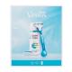Gillette Venus Подаръчен комплект  самобръсначка Venus Smooth 1 бр + резервни ножчета 1 бр + гел за бръснене Satin Care Sensitive Aloe Vera 75 ml
