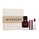 Givenchy L'Interdit Rouge SET1 Подаръчен комплект  EDP 50 ml + червило Le Rouge Deep Velvet 3,4 g 37 Rouge Grainé