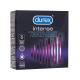 Durex Intense Оребрени презервативи със стимулиращи релефни точки и гел Desirex за мъже презервативи 3 бр