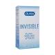 Durex Invisible XL Изключително тънки и големи презервативи със силиконов лубрикантен гел за мъже презервативи 10 бр.