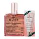 NUXE Huile Prodigieuse Florale Подаръчен комплект  масло за тяло Huile Prodigieuse Florale Multi-Purpose Dry Oil 100 ml + гел крем Créme Prodigieuse Boost Multi-Correction Gel Cream 15 ml