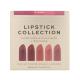 Revolution Pro Lipstick Collection Подаръчен комплект  червило 3,2 g Flushed + червило 3,2 g Candy Sweet + червило 3,2 g Pink Lust + червило 3,2 g Wildflower + червило 3,2 g Tell Your Friends