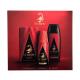 Scorpio Rouge Подаръчен комплект  EDT 75 ml + душ гел 250 ml + дезодорант 150 ml увредена кутия