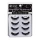 Ardell Glamour Multipack Залепващи изкуствени мигли за жени 4 бр увредена кутия