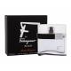 Ferragamo F by Ferragamo Black Eau de Toilette за мъже 50 ml