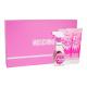 Moschino Fresh Couture Pink Подаръчен комплект  EDT 50 ml  + лосион за тяло 100 ml + душ гел 100 ml 