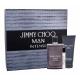 Jimmy Choo Man Intense Подаръчен комплект  EDT 100 ml + EDT 7,5 ml + балсам след бръснене 100 ml