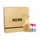 Moschino Fresh Couture Gold Подаръчен комплект  EDP 50 ml + EDP 5 ml + EDT Fresh Couture 5 ml + EDT + Fresh Couture Pink 5 ml