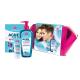 Dermacol AcneClear Cleansing Gel Подаръчен комплект  гел 200 ml + хидратиращ гел- крем 50 ml +маска за лице 2 x 8 g+ козметична чантичка