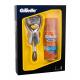 Gillette ProShield Подаръчен комплект  самобръсначка с една глава 1 бр + гел за бръснене Fusion Hydrating 75 ml