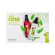 Revlon Professional Uniq One Duo Kit Подаръчен комплект  маска за коса без отмиване 150 ml + маска за коса без отмиване Green Tea 150 ml