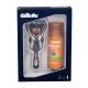 Gillette Fusion Proglide Flexball Подаръчен комплект  самобръсначка с една глава 1 бр + гел за бръснене Fusion5 Ultra Sensitive 75 ml