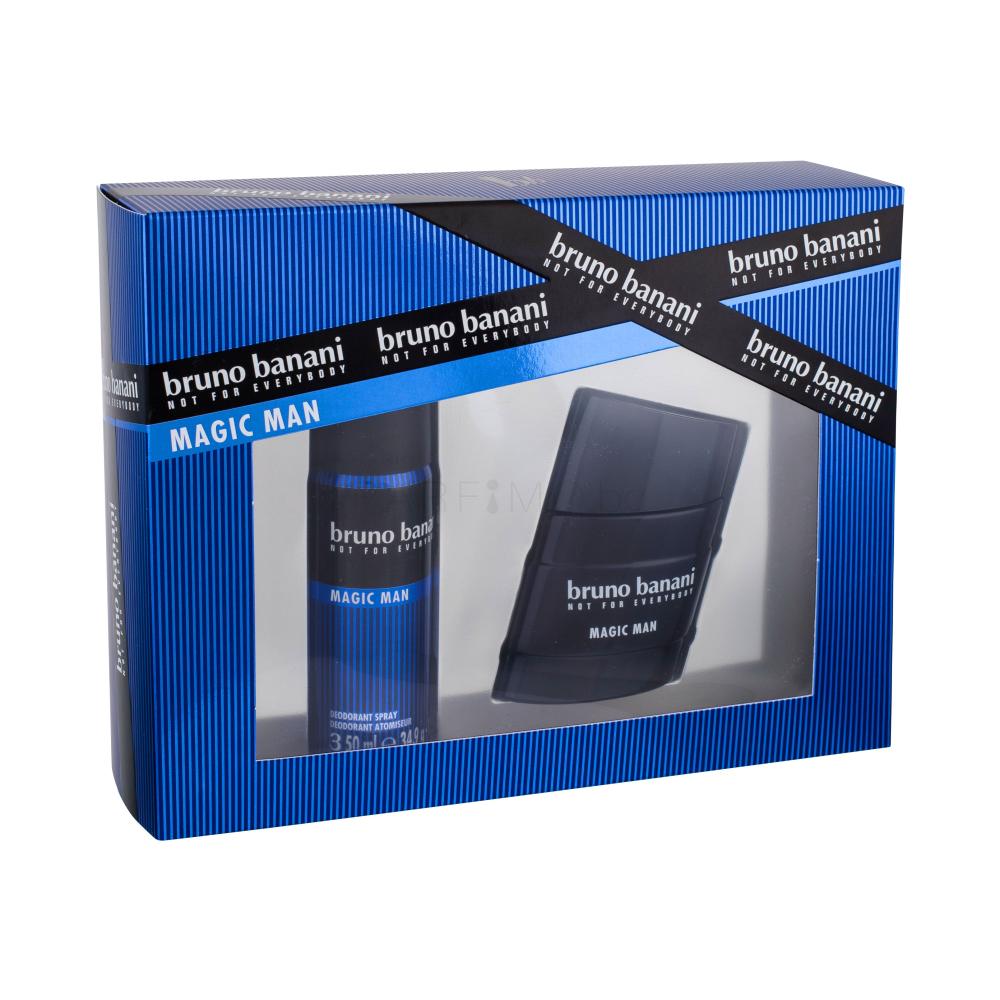 Bruno Banani Magic Man Подаръчен комплект EDT 30 ml + дезодорант 50 ml увредена кутия