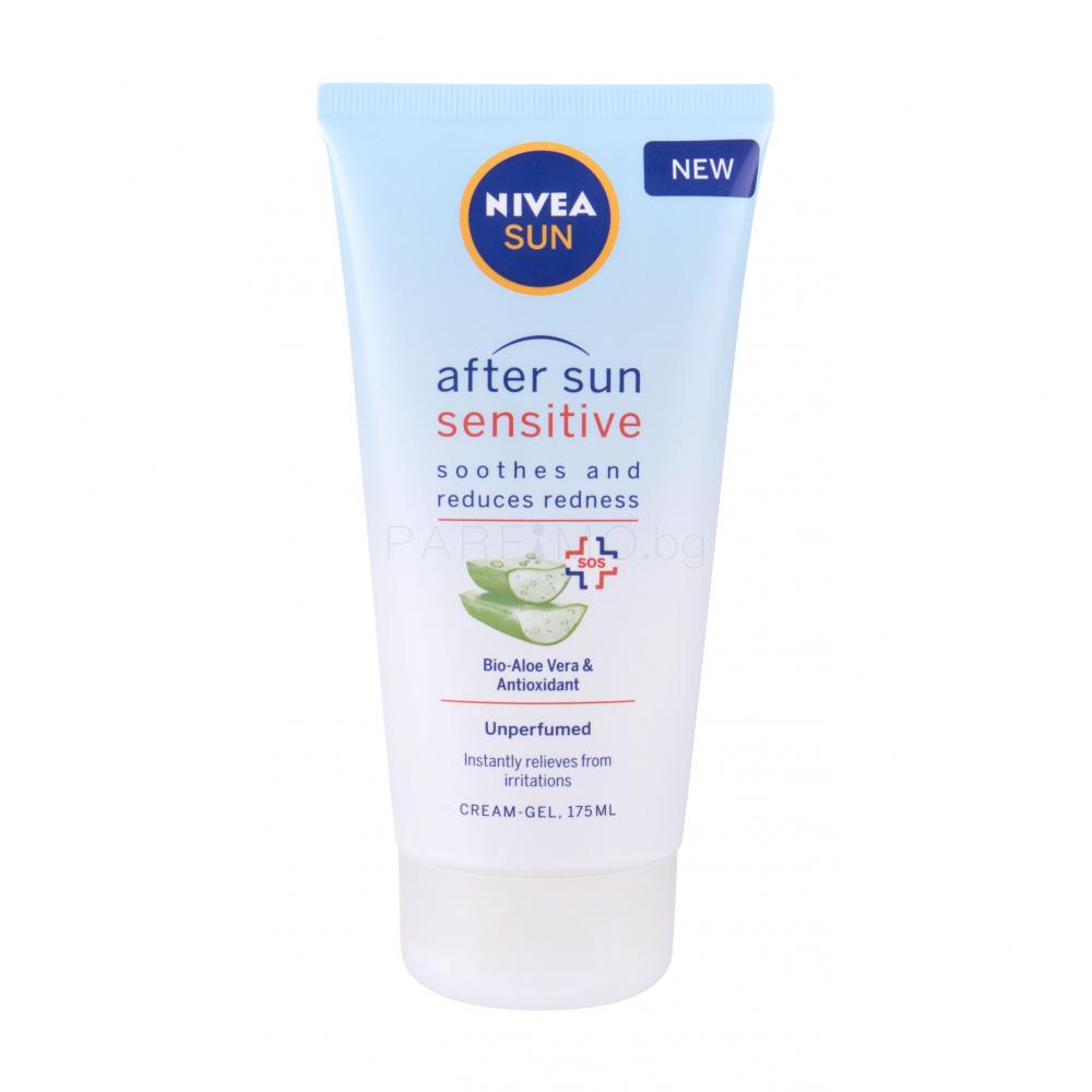 Nivea After Sun Sensitive SOS CreamGel Продукт за след слънце 175 ml Parfimo.bg