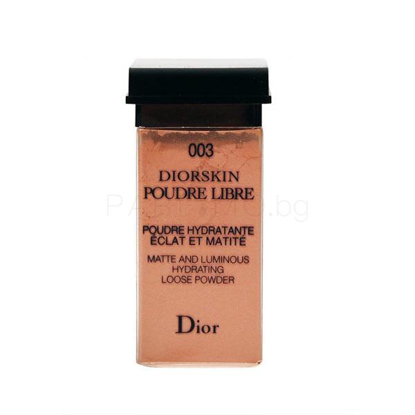 Dior Diorskin Poudre Libre Пудра за жени 10 g Нюанс 001 Transparent Light ТЕСТЕР