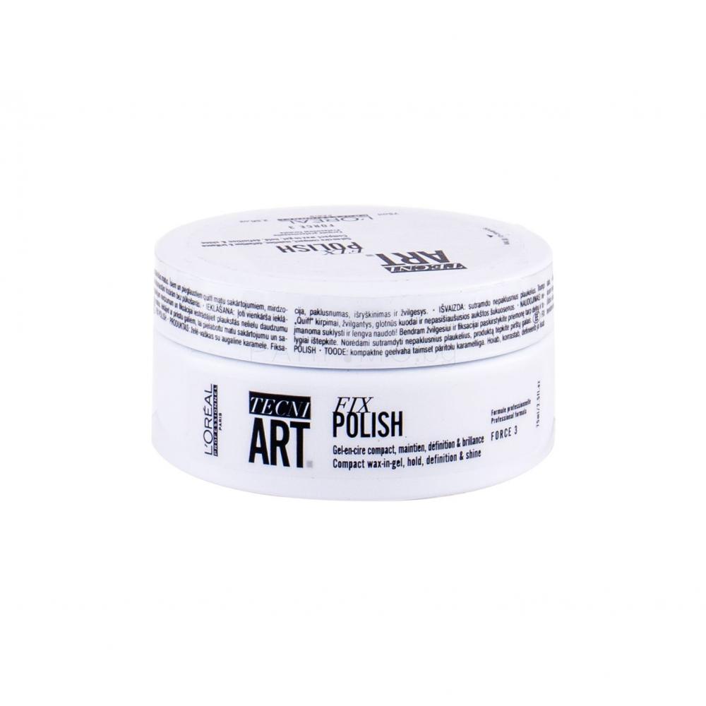 L'Oréal Professionnel Tecni.Art Fix Polish Восък за коса за жени 75 ml
