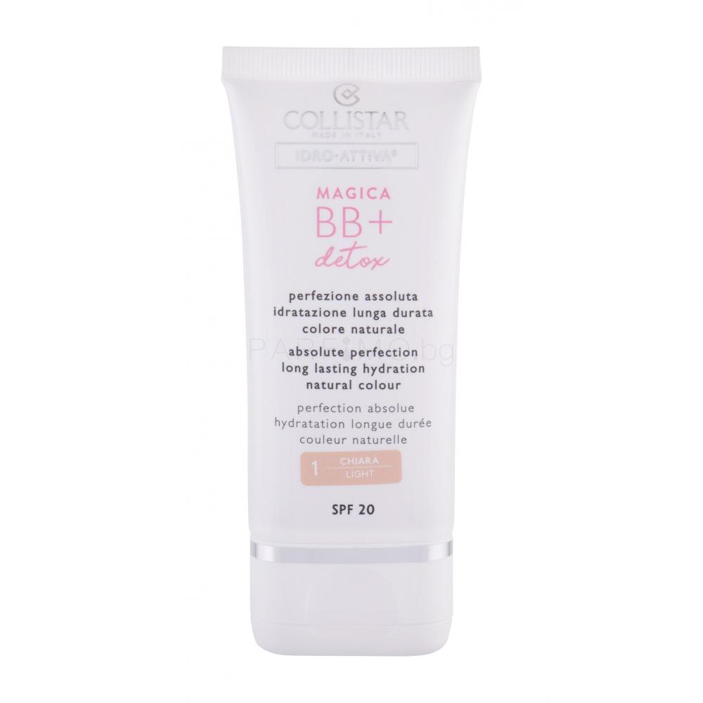 Collistar Idro-Attiva Magica BB + Detox SPF20 BB крем за жени 50 ml Нюанс 1 Light
