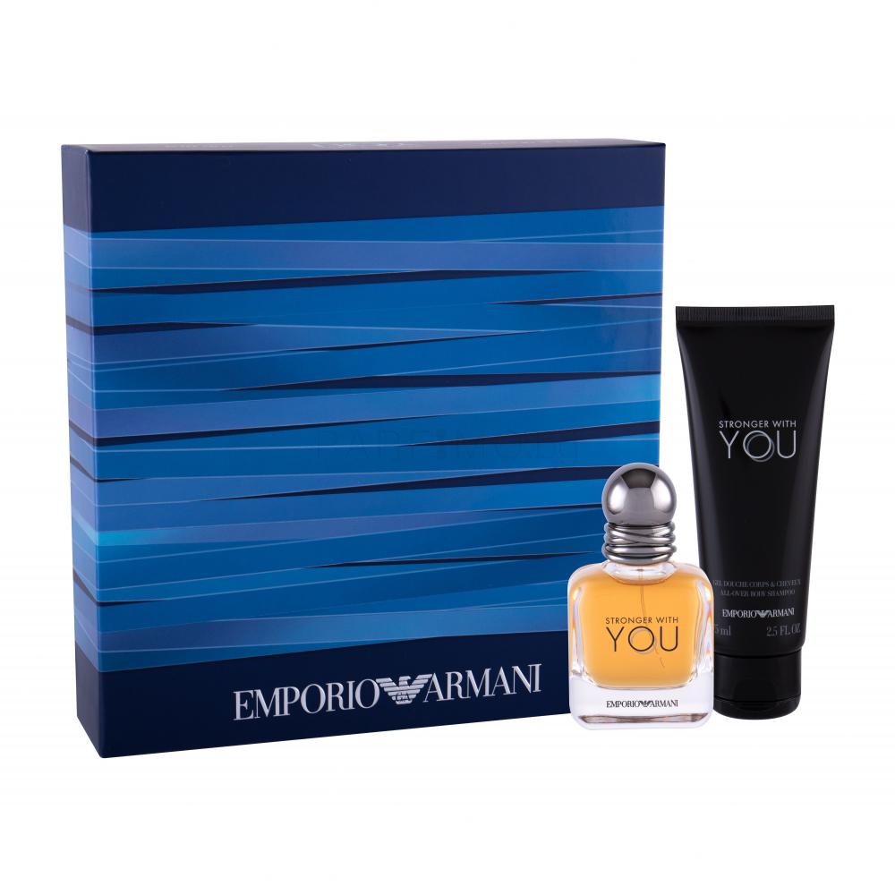 Giorgio Armani Emporio Armani Stronger With You Подаръчен комплект EDT 30 ml + душ гел 75 ml