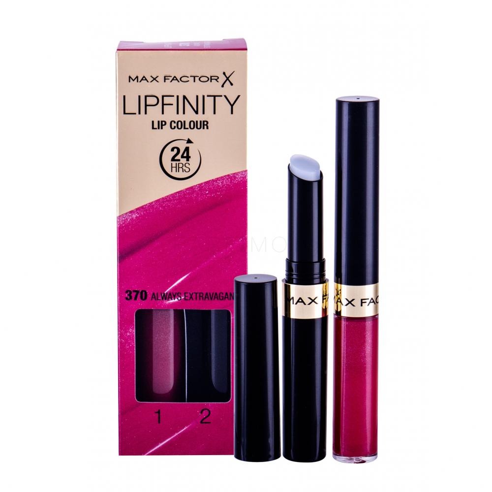 Max Factor Lipfinity 24HRS Lip Colour Червило за жени 4,2 g Нюанс 370 Always Extravagant