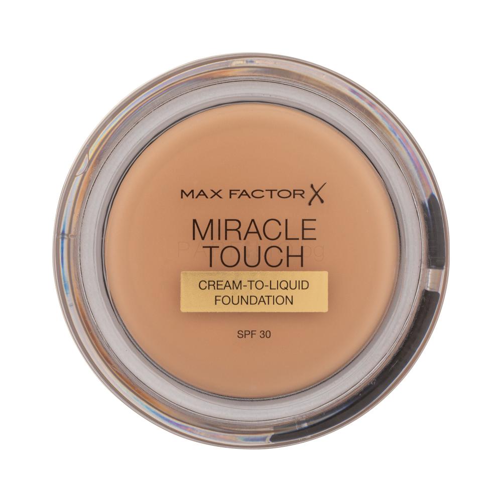 Max Factor Miracle Touch Cream-To-Liquid SPF30 Фон дьо тен за жени 11,5 g Нюанс 075 Golden