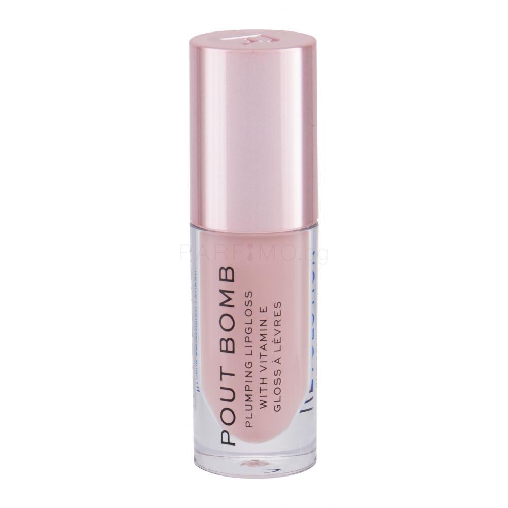 Makeup Revolution London Pout Bomb Блясък за устни за жени 4,6 ml Нюанс