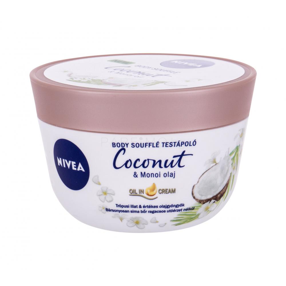 Nivea Body Soufflé Coconut & Monoi Oil Кремове за тяло за жени Parfimo.bg