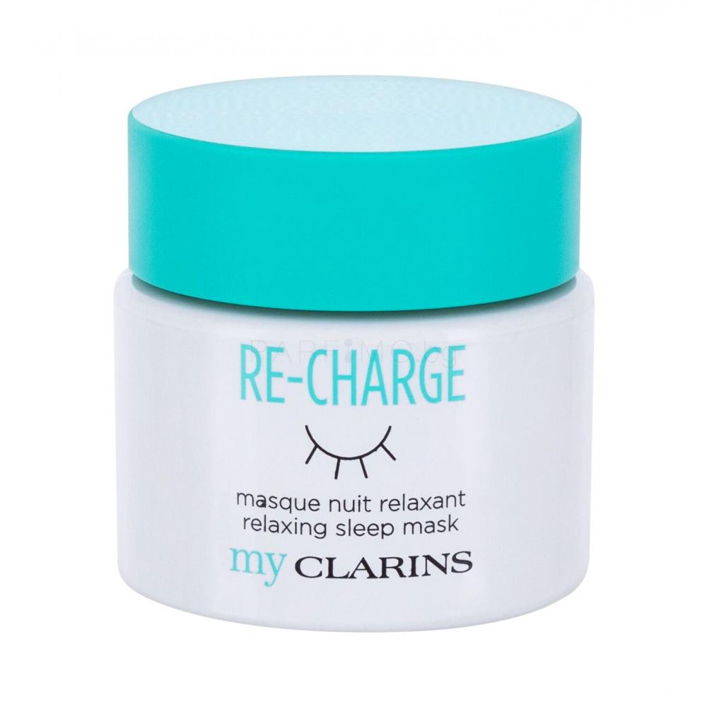 Clarins ReCharge Relaxing Sleep Mask Маска за лице за жени 50 ml