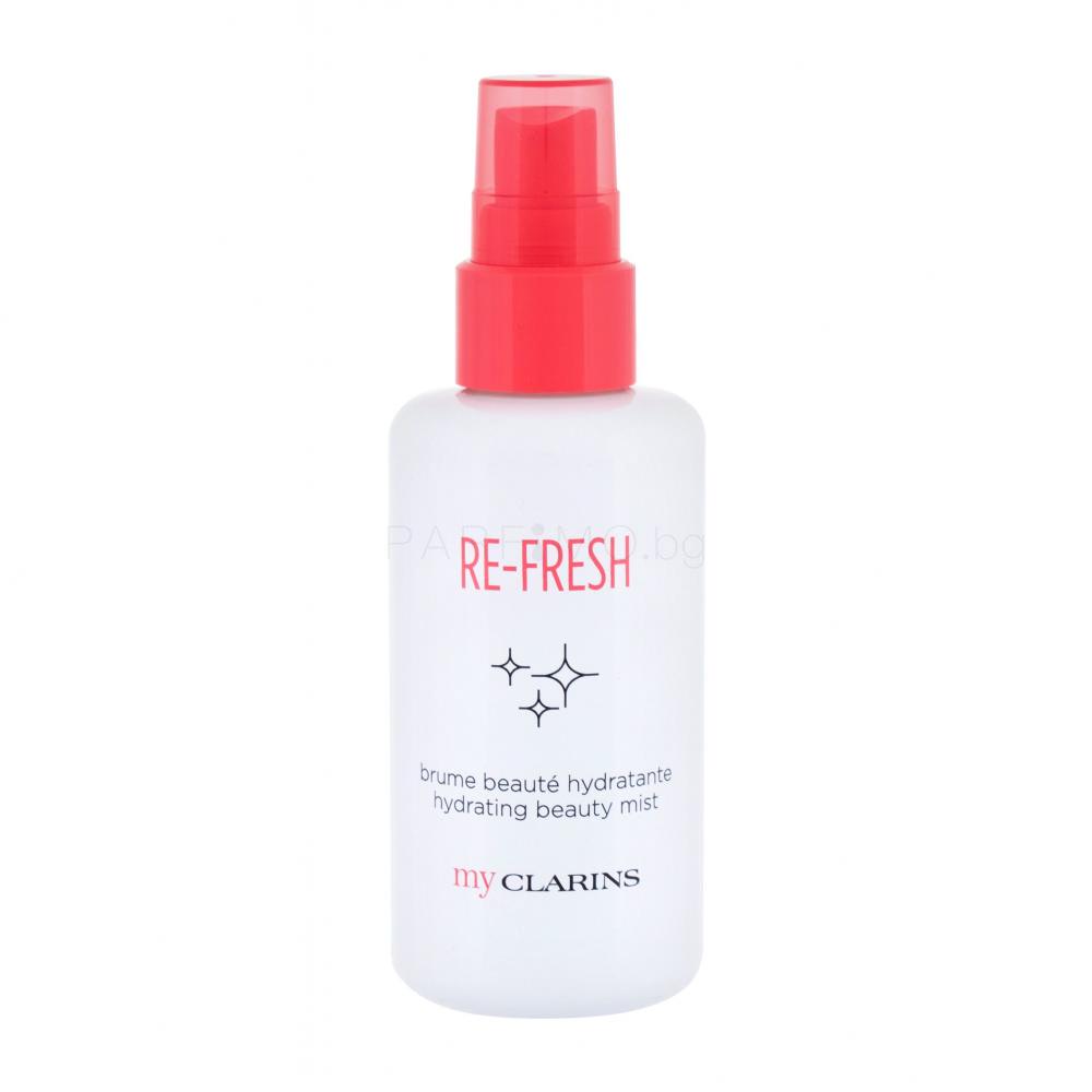 Clarins ReFresh Hydrating Beauty Mist Води за лице за жени Parfimo.bg