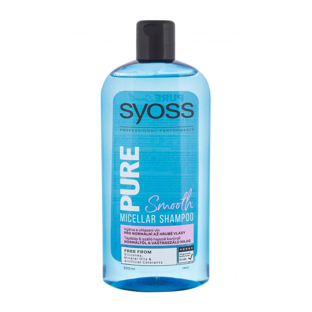 Syoss Pure Smooth Шампоан за жени 500 ml