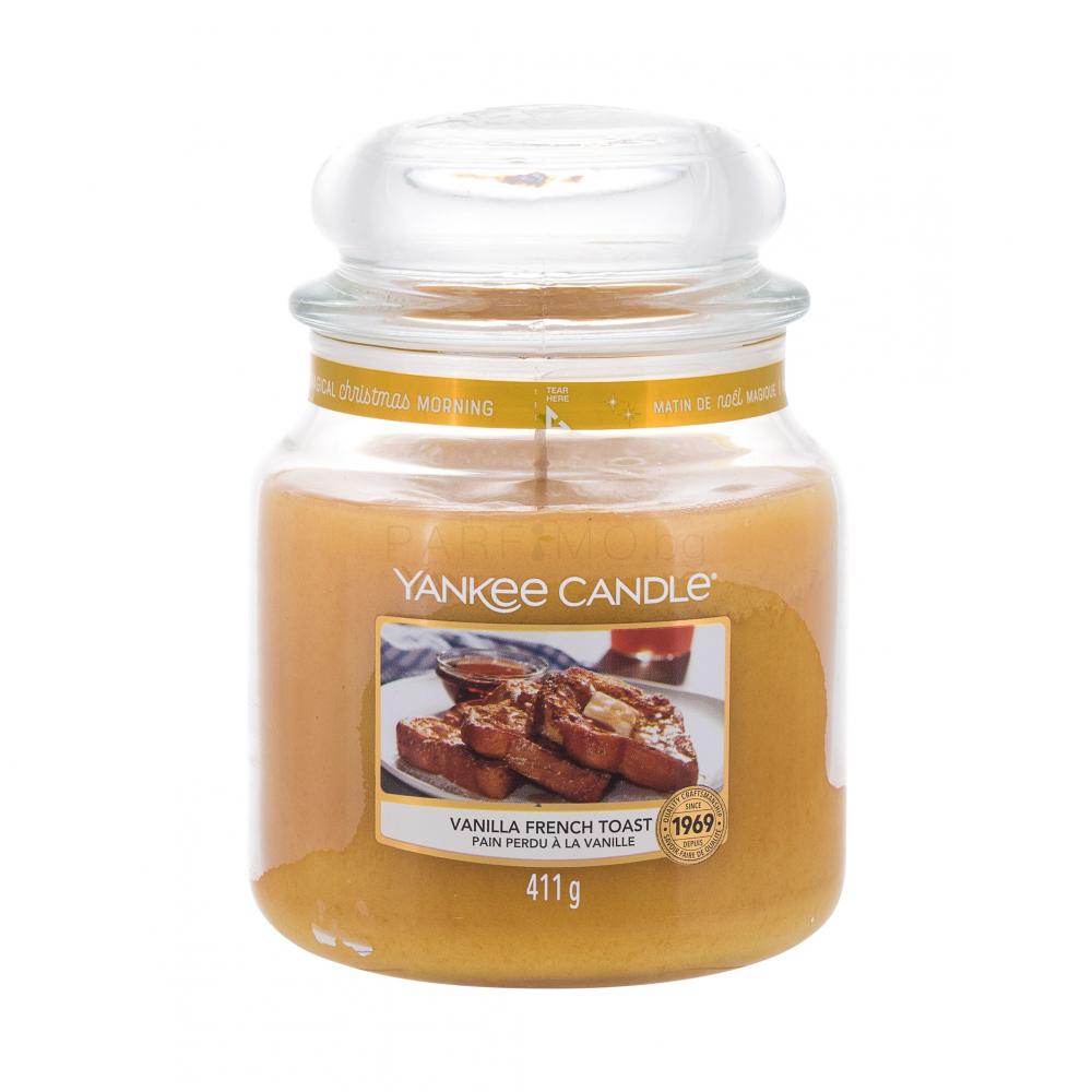 Yankee Candle Vanilla French Toast Ароматна свещ 411 гр Parfimo.bg