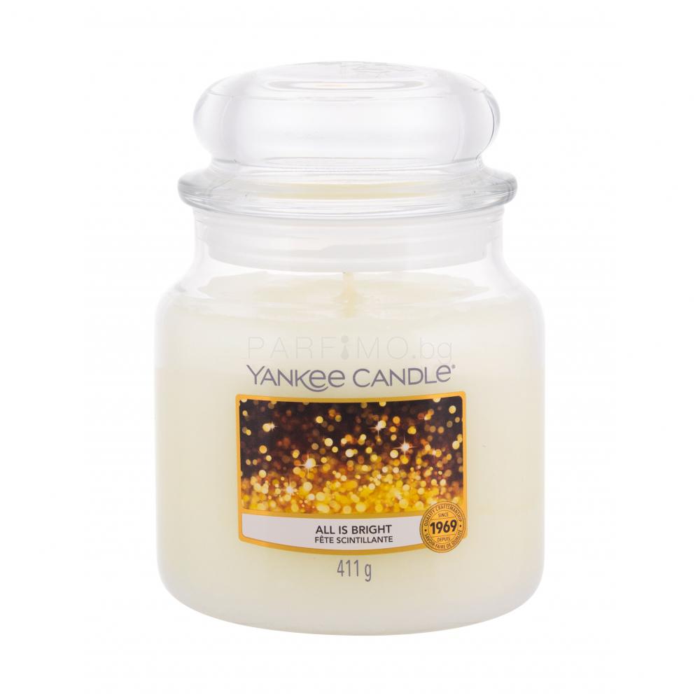 Yankee Candle All Is Bright Ароматна свещ 411 гр Parfimo.bg