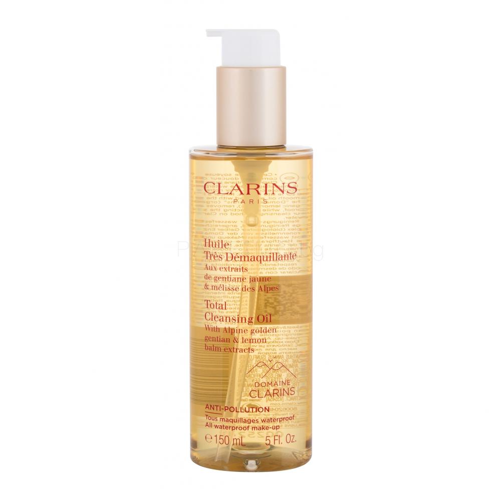 Clarins Total Cleansing Oil Почистване на грим за жени 150 ml Parfimo.bg